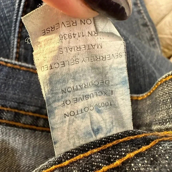 Flypaper Men's Blue Jeans - Picture 4 of 5